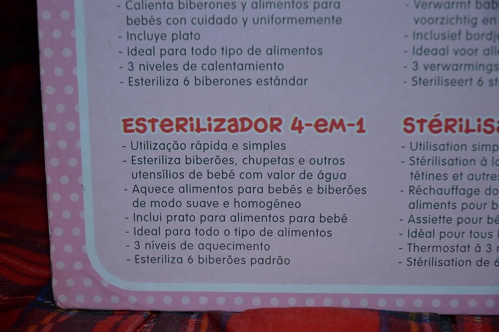 esterelizador 4 em 1 hello kitty