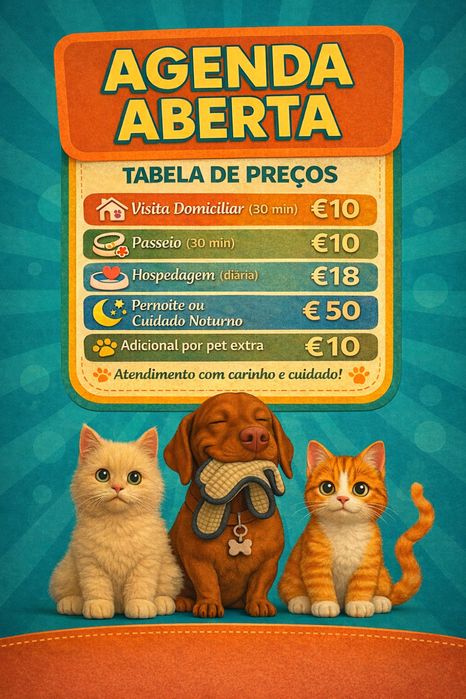 Petsitter em Setubal , Sesimbra e regiao