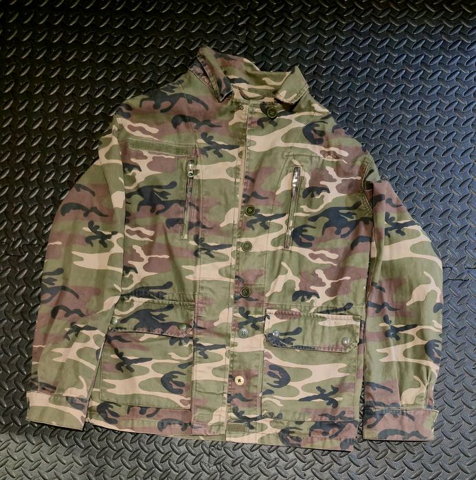 Moro męska kurtka wojskowa las ryby