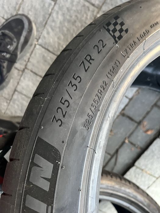 Opony letnie 325/35/22 Michelin Pilot sport  2 szt Para
