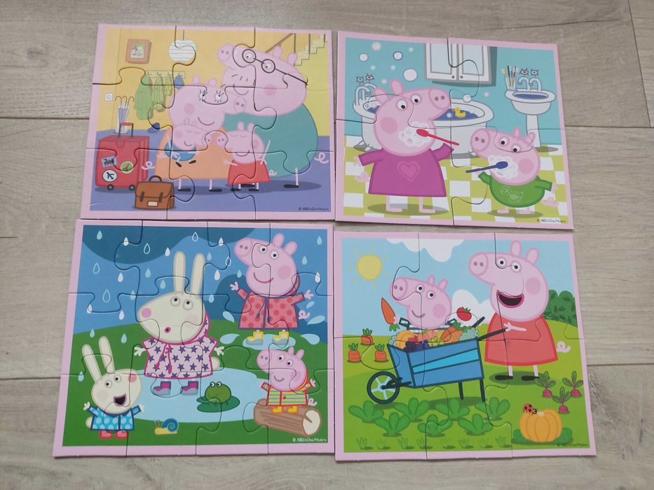 Puzzle Świnka Peppa 3+