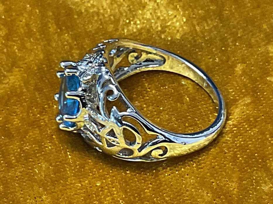 Anel prata 925 tamanho 17 ,m