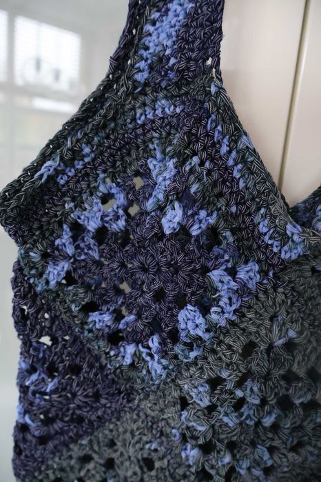 Szydełkowa siatka rękodzieło handmade