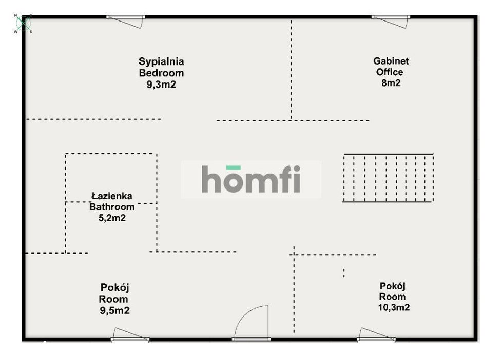 Szereg 100 m² z ogrodem | Iwiny z widokiem na park