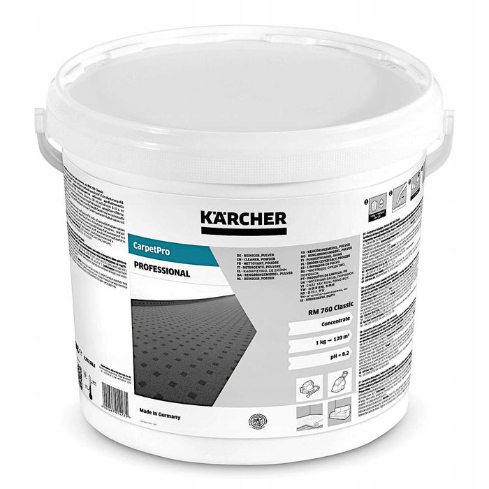 Proszek do prania tapicerki dywanów  Kercher RM 760 - 100 g