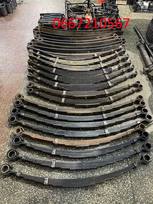 Рессори, листи рессорні, кронштейни Уаз 452, Уаз 469, Уаз Бортовий