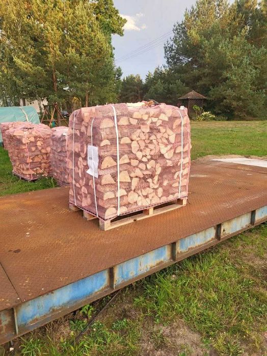 Drewno opałowe na paletach buk/dąb i inne