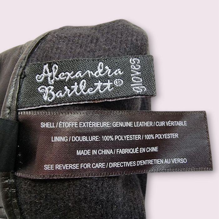 Luvas em Pele Genuína Alexandra Bartlett