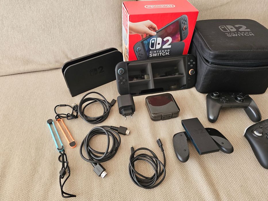 Nintento Switch 2 - Como nova - Garantia extra de +3 anos - Vários Acessórios
