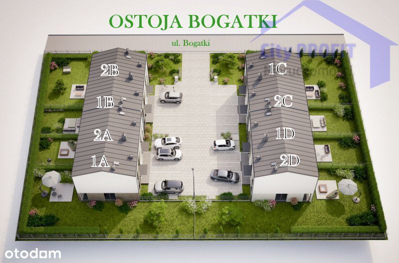 Dom 2D | Segment narożny | Ostoja Bogatki | I Etap