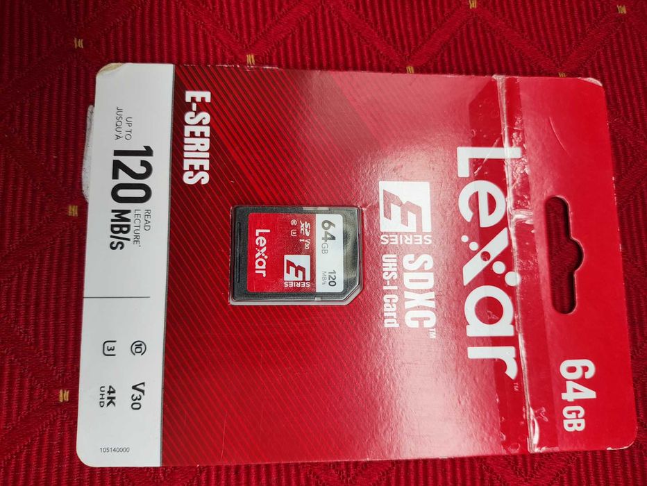 Karta pamięci 64GB do Aparat fotograficzny kamery tableta Drona SDXC