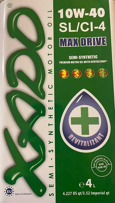 Олива моторна XADO Atomic Oil 10W-40 4 л.