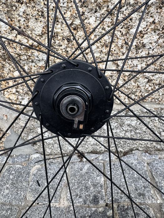 Roda de bicicleta eletrica