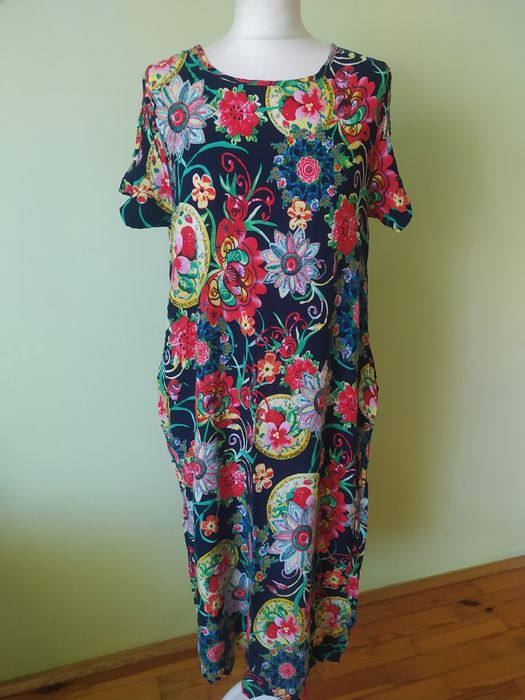 Sukienka cotton 65 proc 35 poliester XXL
