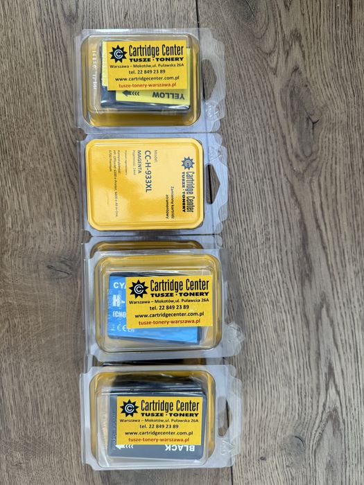 Zestaw tuszy XL do drukarki atramentowej HP