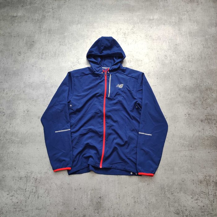 MĘSKA PREMIUM Kurtka Wiatrówka Lekka Sportowa Bieganie New Balance NB