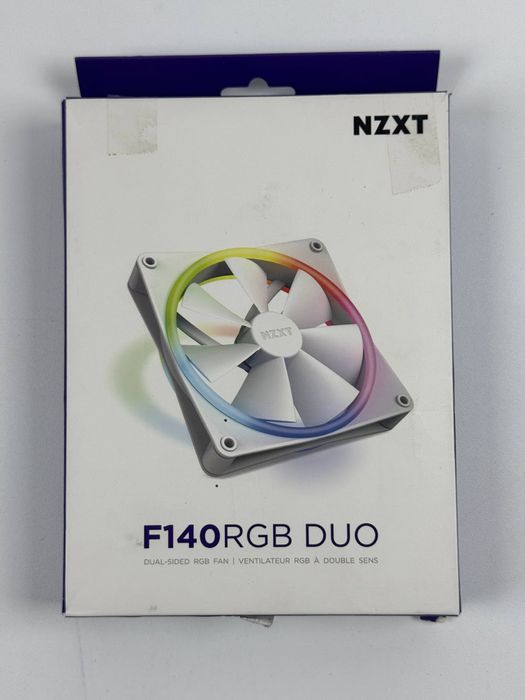 Корпусний вентилятор NZXT F140 RGB Duo White 140mm White (RF-D14SF-W1)