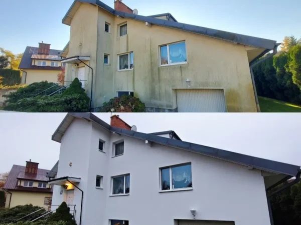 Malowanie dachów i elewacji, podbitek, drewna, hal