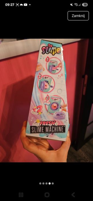 Nowa zabawka slime machine