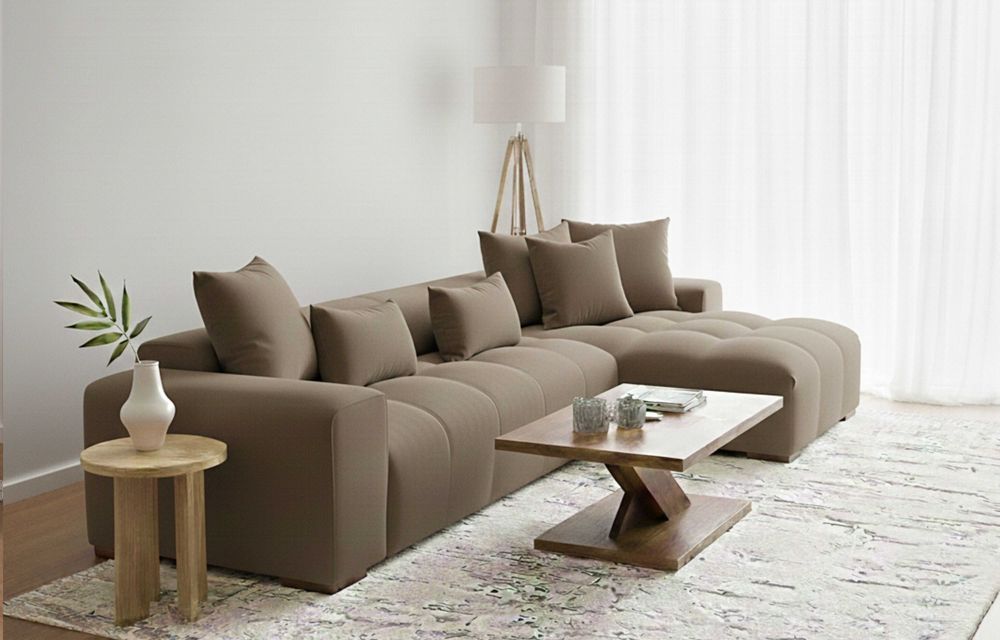 Narożnik KARL 290x200cm Głębokie siedzisko 80cm! Spanie Producent