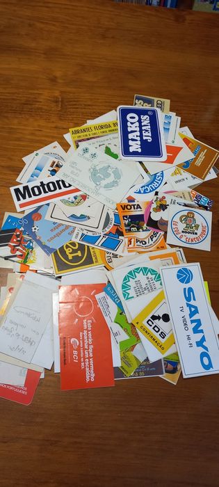 Lote de 100 autocolantes