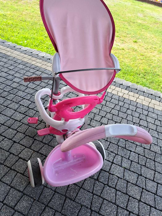 Rowerek różowy dla dziewczynki