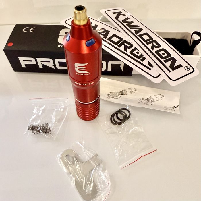 Тату машинка Модульная EQUALISER PROTON MX by Kwadron (Red)