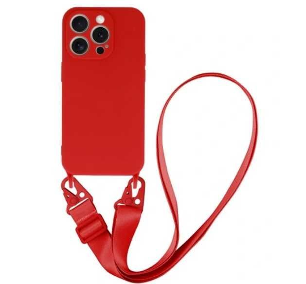 Case do Iphone 13 Pro Max z smyczą + SZKŁO