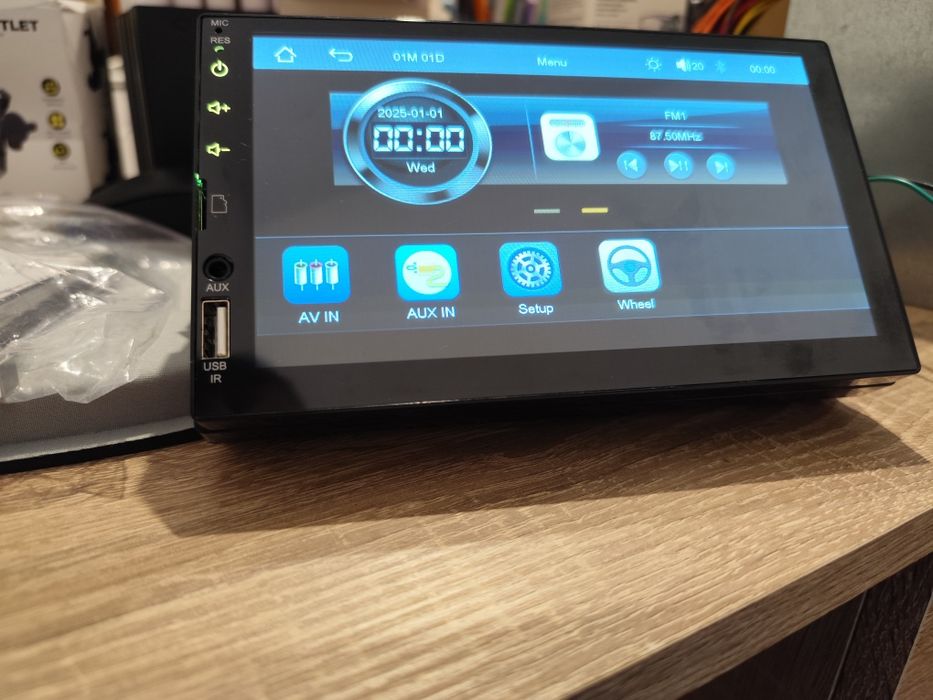 CARPLAY 1 din novo