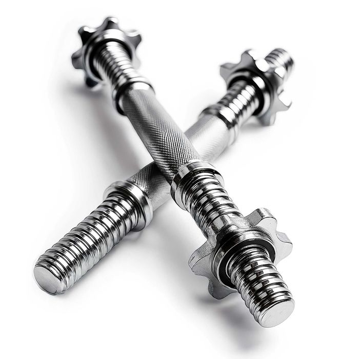 HANTLE ŻELIWNE 2x20 kg gryf 28mm Talerze obciążenie zestaw 40kg