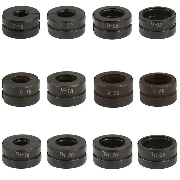 ZACISKARKA Hydrauliczna Do Rur 12PCS /U+TH+V/ Cata