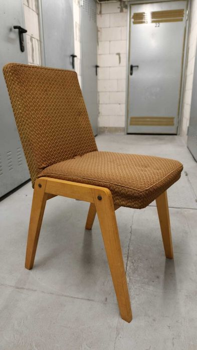 Krzesła Aga 6 sztuk model 200-125, Józef Chierowski, PRL