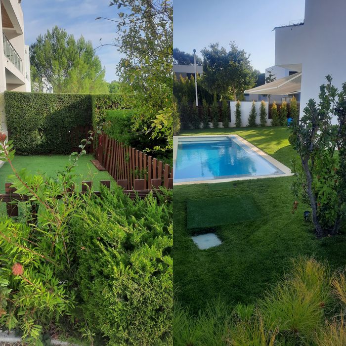 Serviços de jardinagem e pichinas
