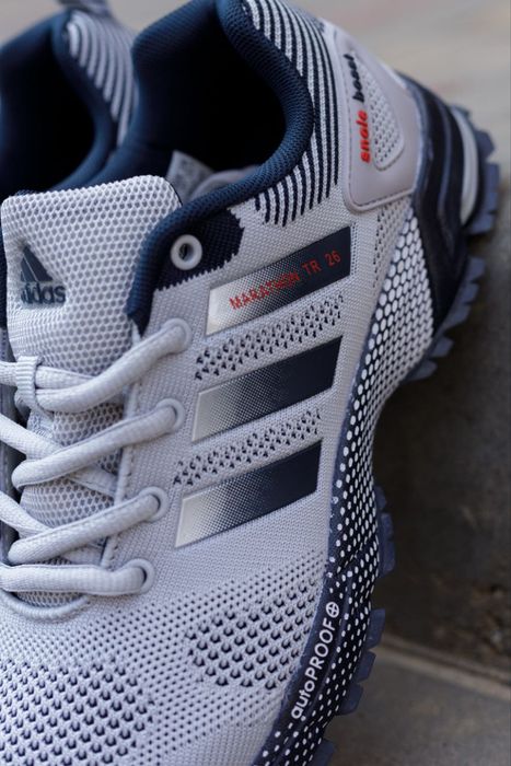 Кросівки Кроссовки Adidas Marathon Grey Серый Сірий Кросовки демісезон