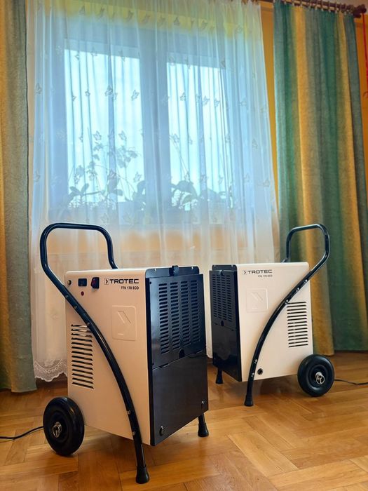 Wynajem Osuszanie Osuszacz powietrza TROTEC