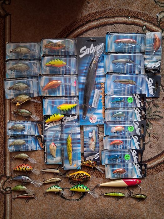 Воблеры Westin Salmo Rapala вертушки