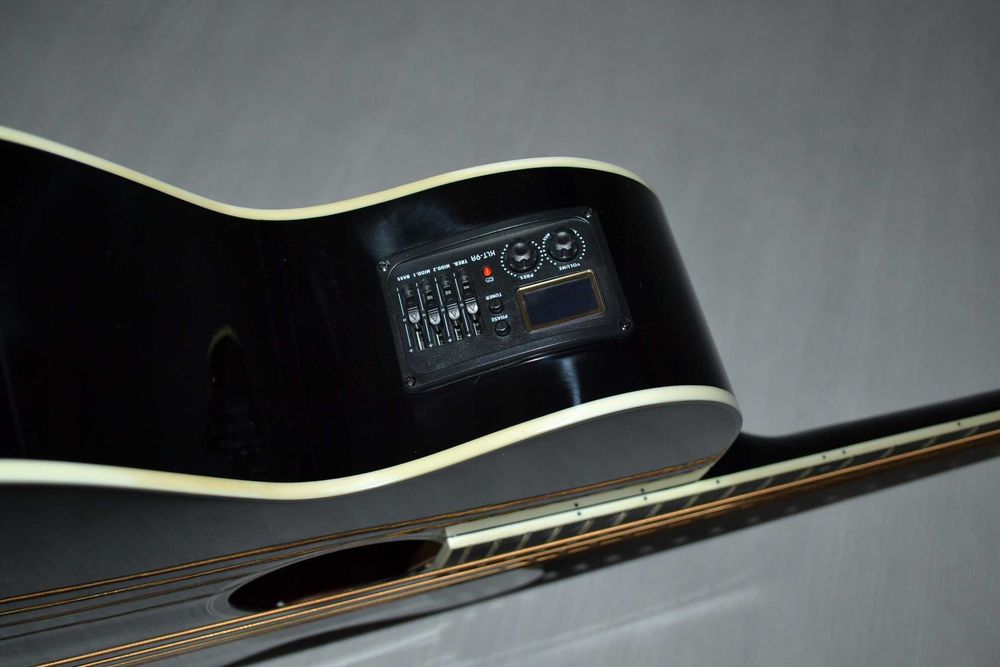 Harley Benton B-30 BK nowy bas elektroakustyczny - ustawiony!