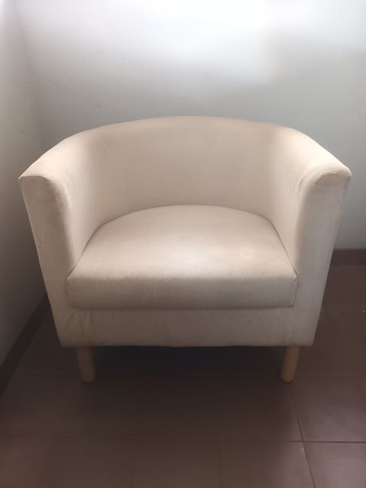 Poltrona Ikea modelo antigo Solsta.