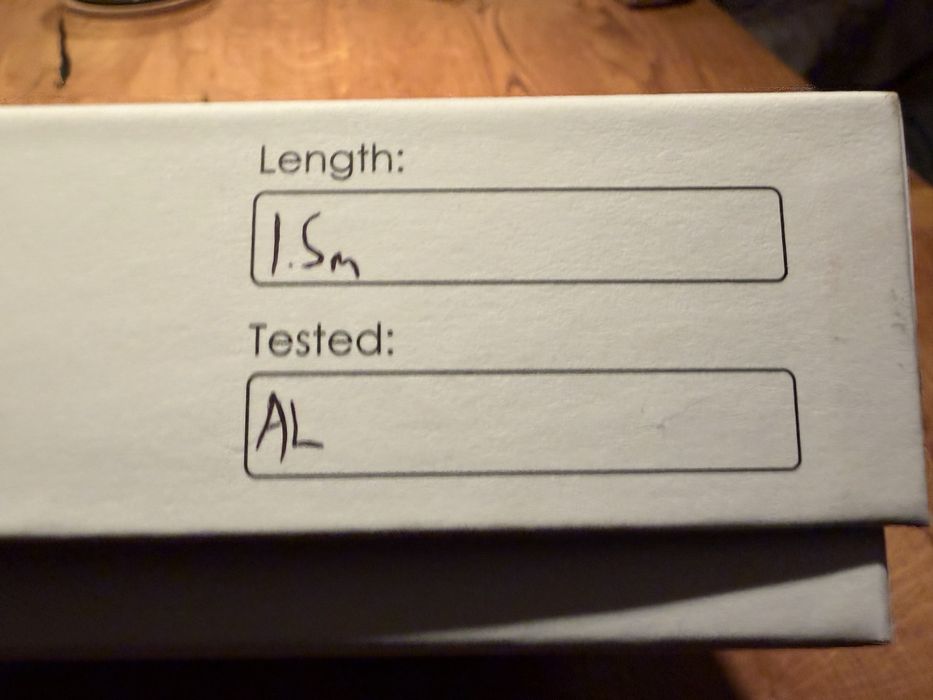 Kable głośnikowe Tellurium Black 2 - 2x1,5m