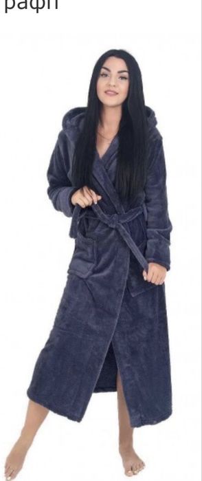 Махровий теплий халат