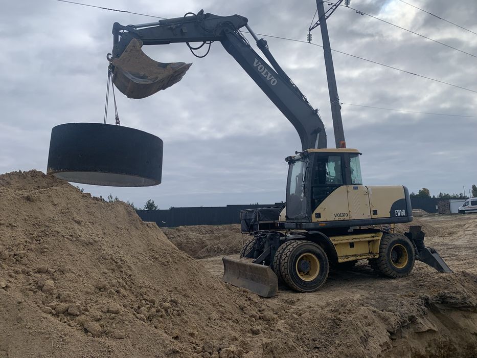 Екскаватор повноповоротний