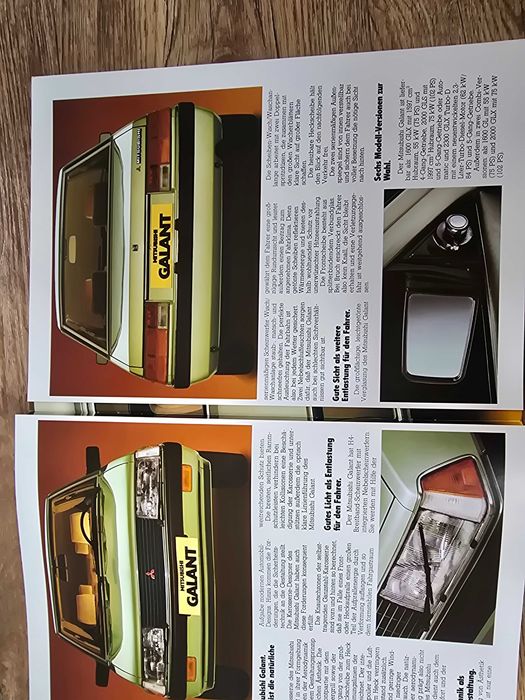 Prospekt Mitsubishi Galant