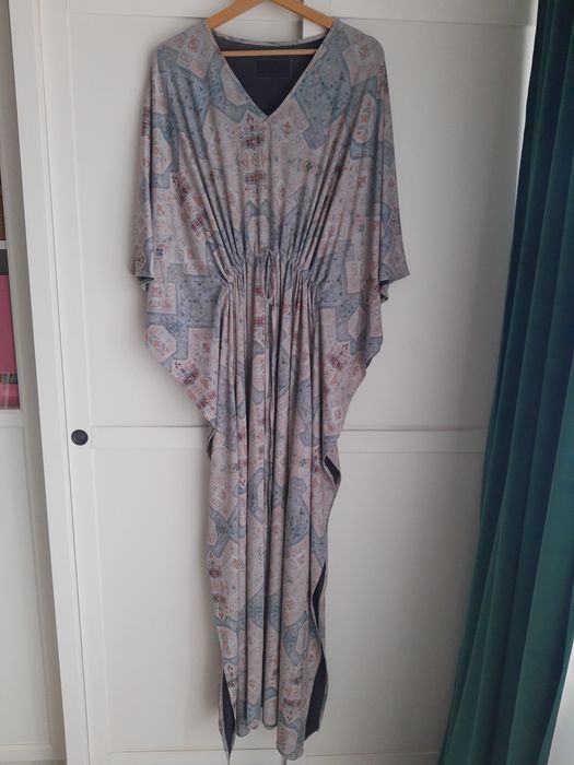 Sukienka w etniczne wzory - Agi Jensen Design, sukienka boho, ciążowa