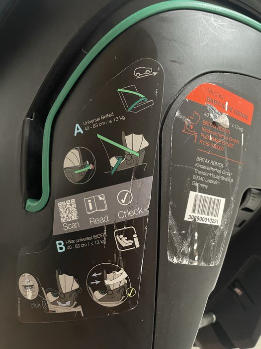 Britax Römer Baby-Sense iSense fotelik