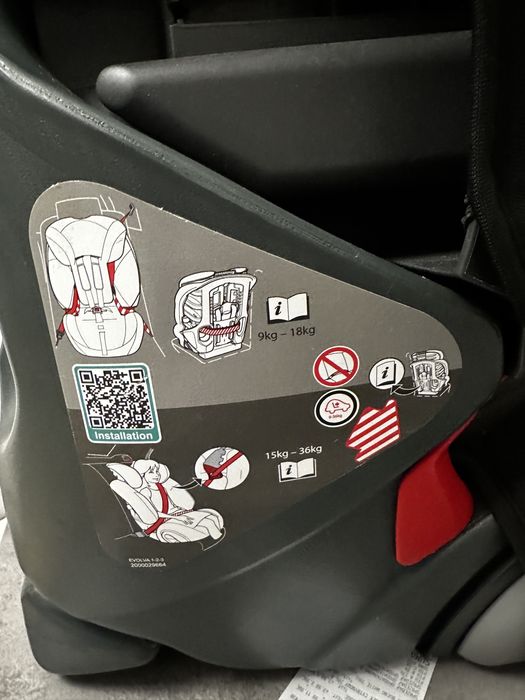 Fotelik Britax romer evolva 1-2-3