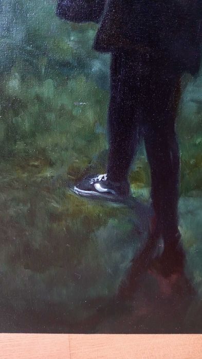 Obraz olejny nokturn