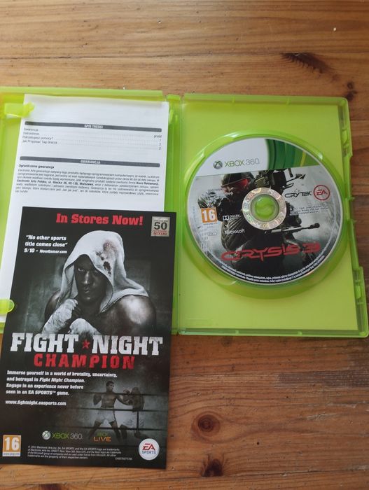 Xbox 360 Crysis 3 po polsku