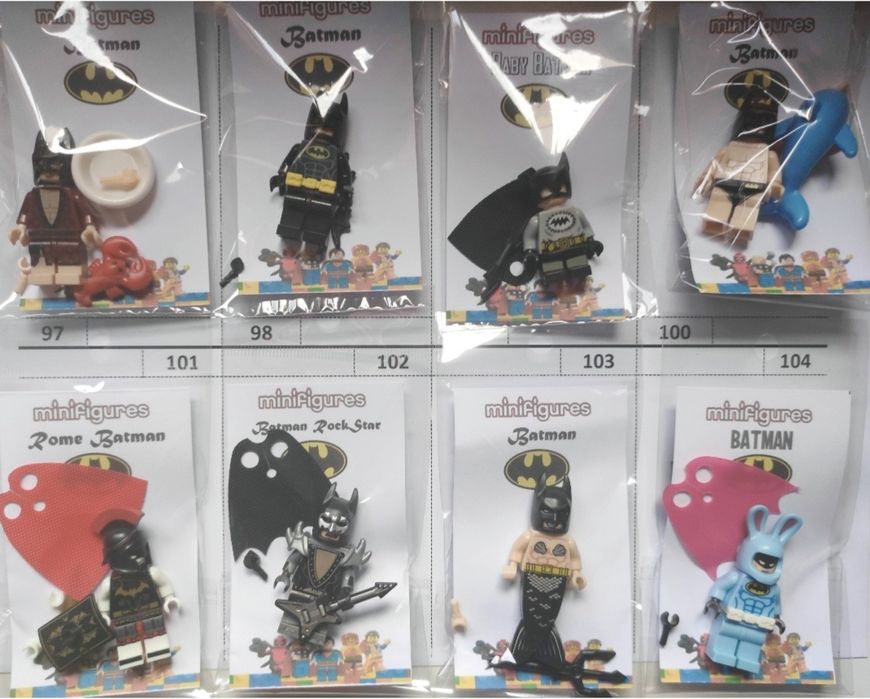 2/5 Mini Figures: Ronaldo, Toy Story, Pokémon, Batman, Riddler, Flash, Penguin64751209539970124