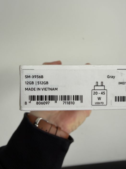 Samsung Galaxy Tab S11 Ultra 5G SM-X936B Gray 12Gb 512Gb LTE