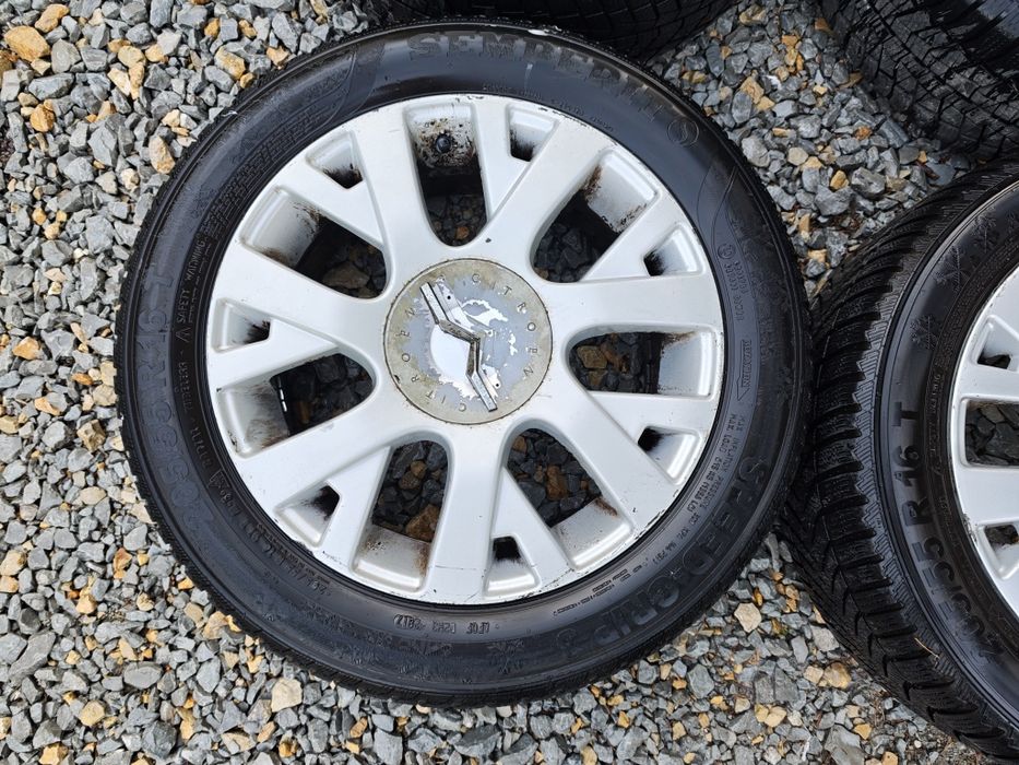 Felgi Citroen C2 C3 C4 C5 Peugeot 206 207  307 4x108 z oponami zimowymi